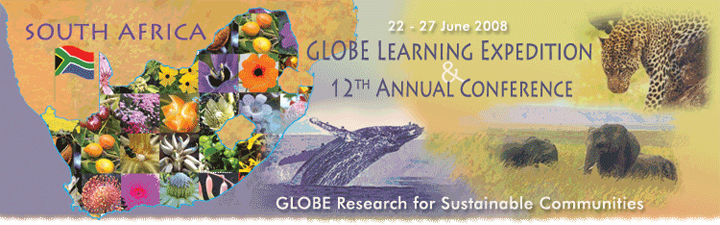 12th Annual Conference and Globe Learning Expedition - South Africa banner.