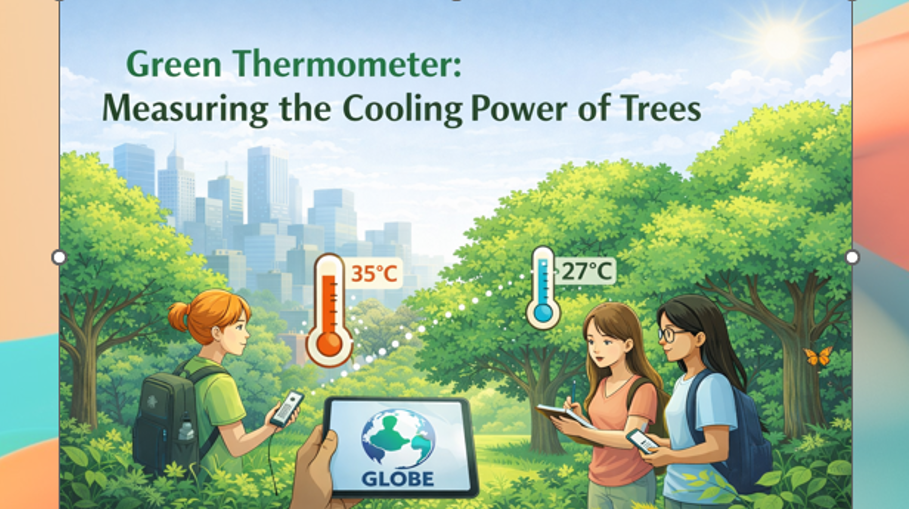 GREEN THERMOMETER