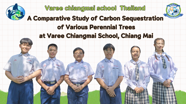 A Comparative Study of Carbon Sequestration of Various Perennial Trees at Varee Chiangmai School, Chiang Mai
