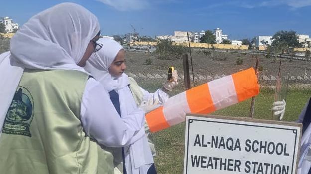 Dedicated students are implementing GLOBE protocols at the Al-Naqaa School Observatory,, blending scientific precision with a passion for discovery to monitor the environment and contribute to global research