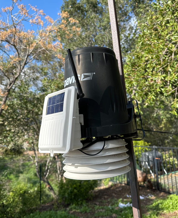 Photo of a Davis Weather Station