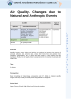 Learning Activities preview for Air Quality. Changes due to natural and anthropic events