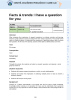Learning Activities preview for Facts and trends I have a question for you