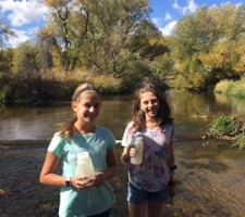 Collecting water samples