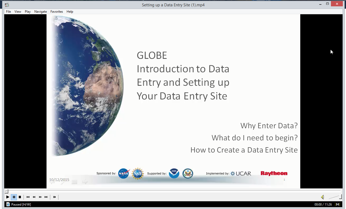 Setting Up Data Site Graphic