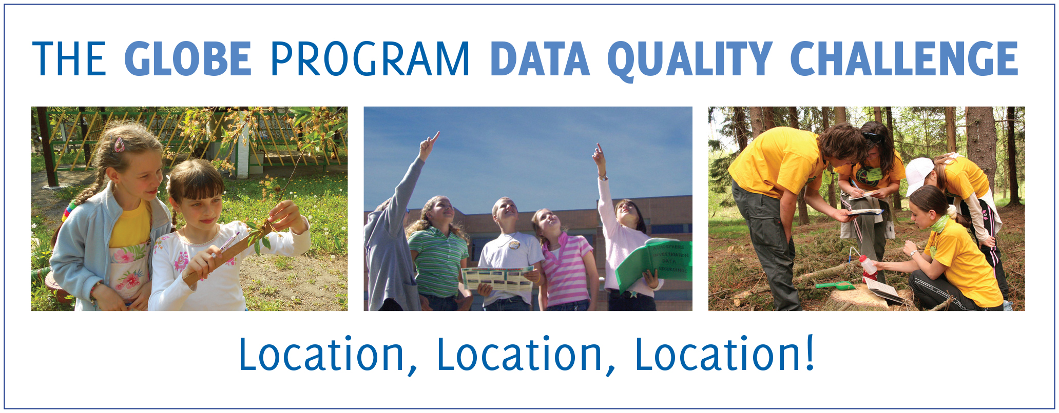 GLOBE Data Quality Challenge Banner