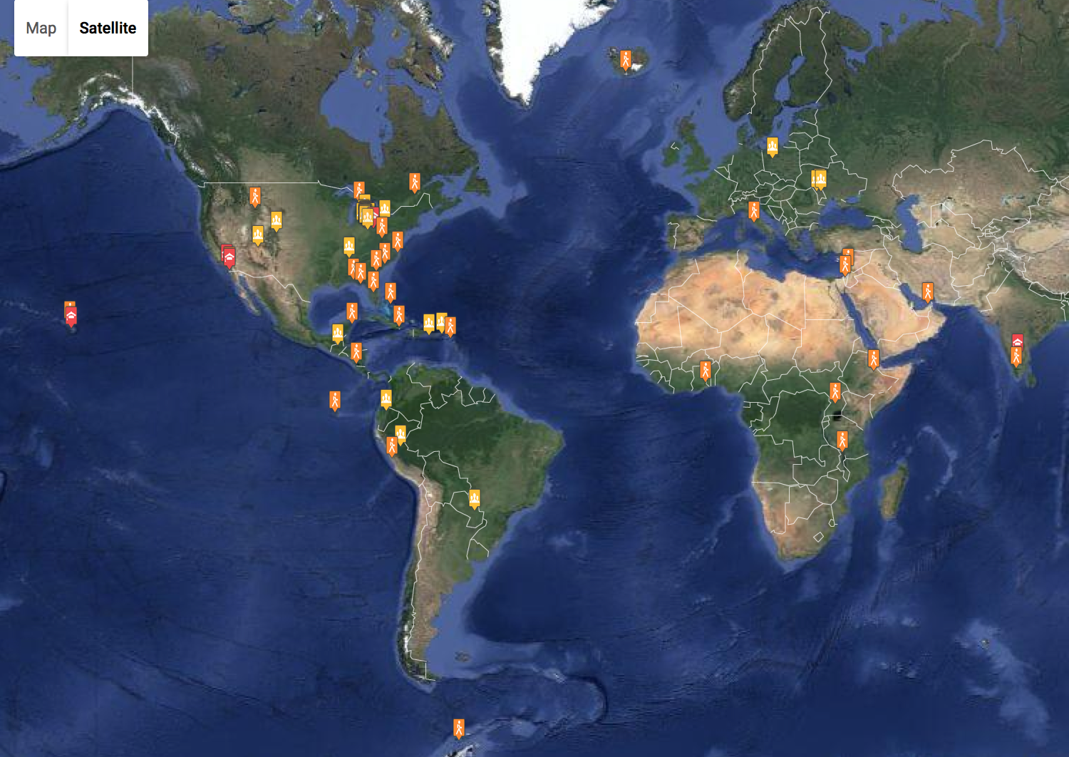 ENSO Campaign graphic of the world