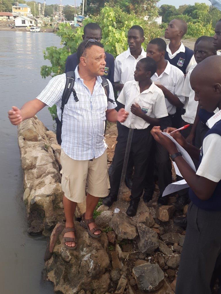 Community Members at Work at Lake Victoria