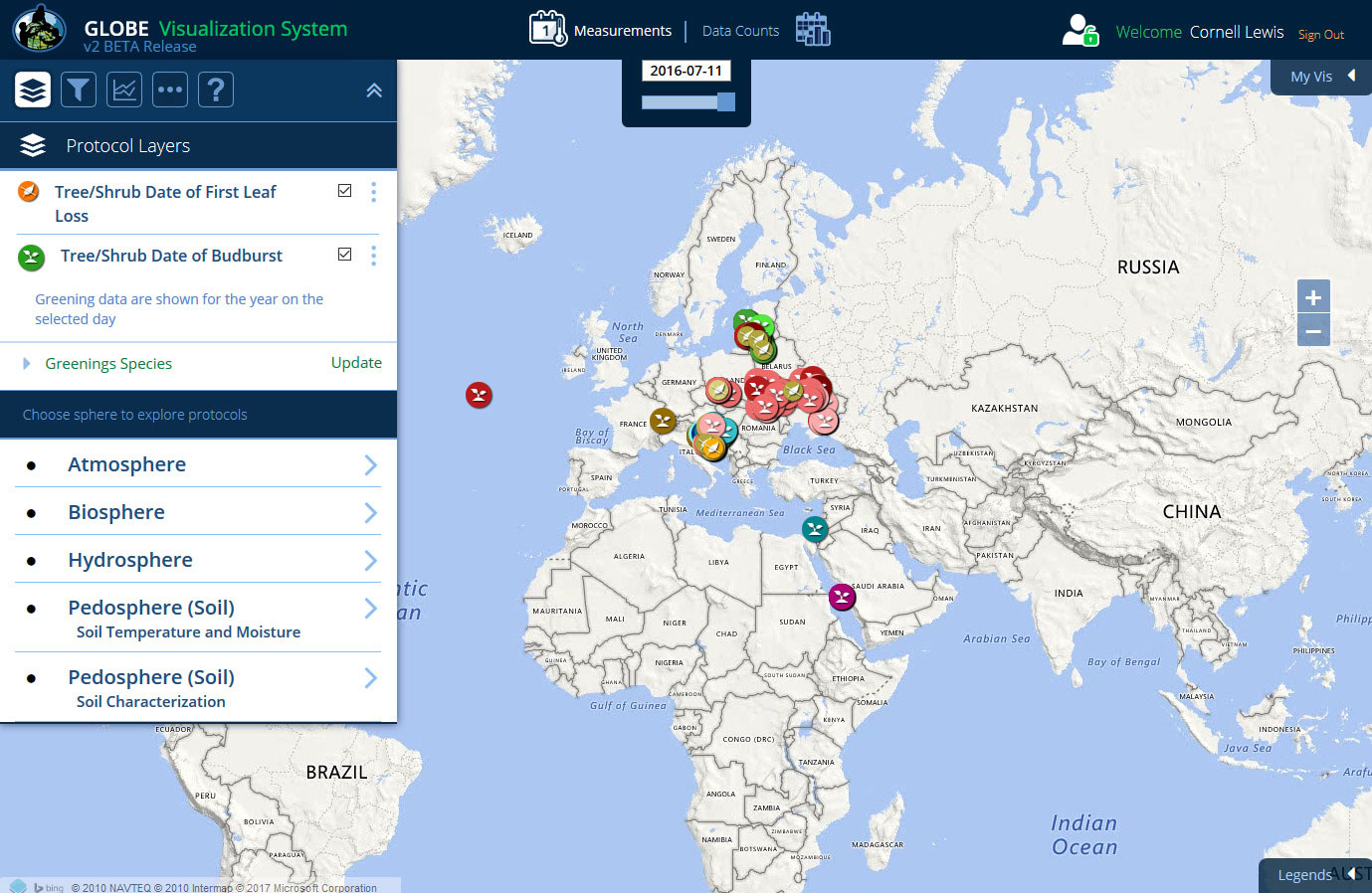 Graphic of new Visualization System