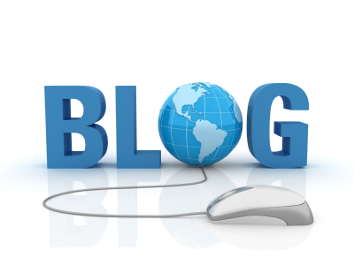 Graphic saying "Blog"