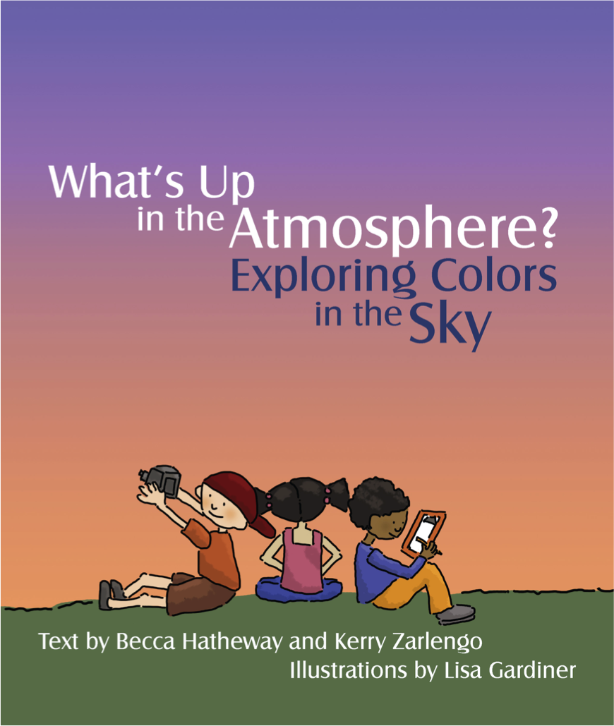 Cover of Elementary GLOBE book, "What's Up in the Atmosphere?"