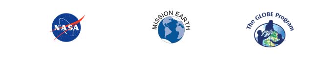 GLOBE MISSION EARTH Logo Bar
