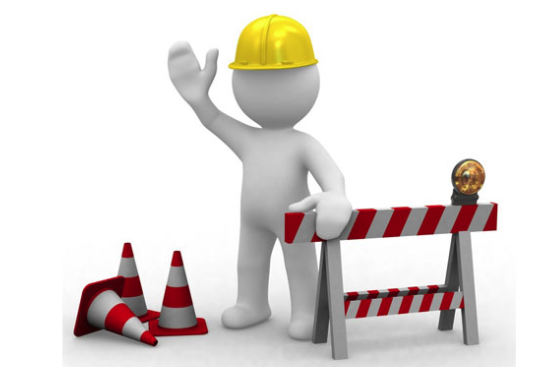 Construction man graphic