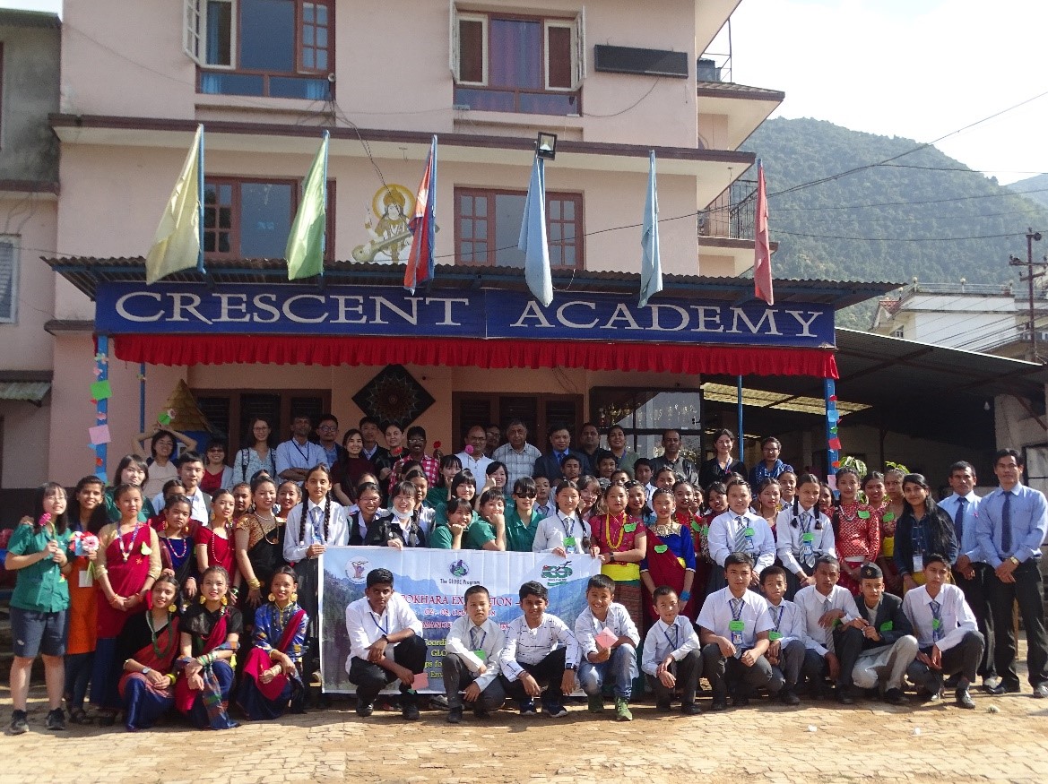 Participants at the 2018 Lake Pokhara Expedition