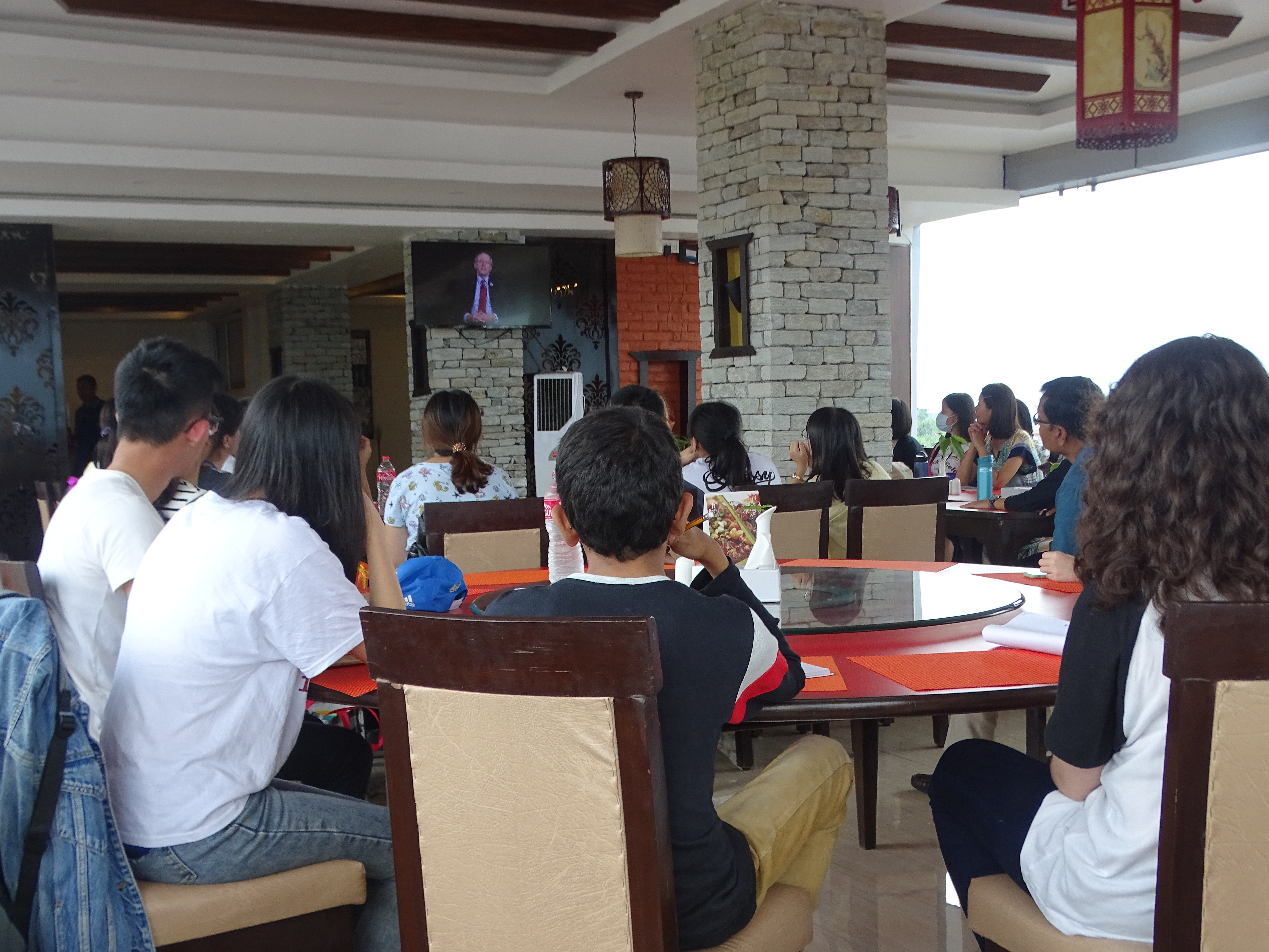 Participants at the 2018 Lake Pokhara Expedition