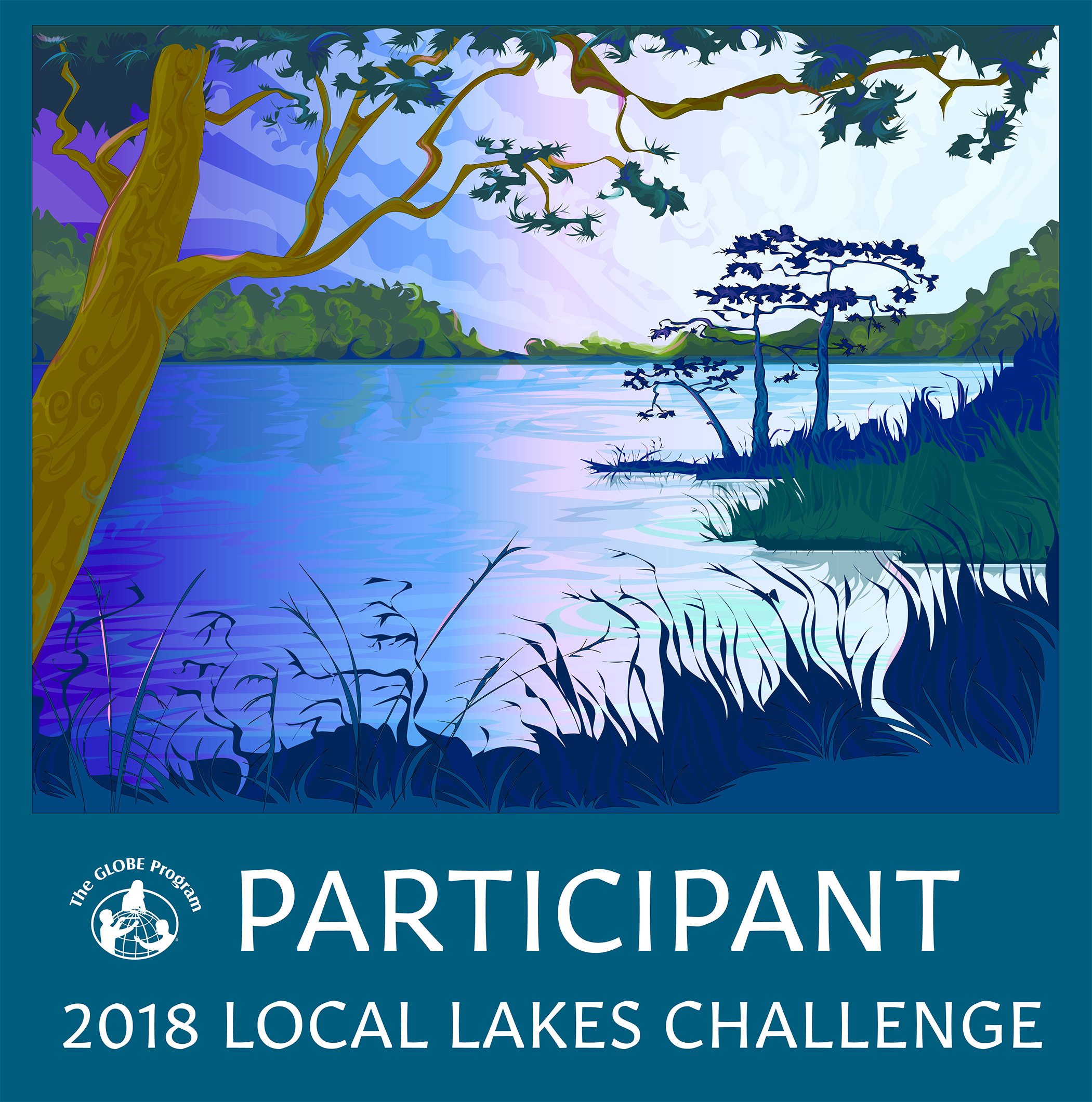 2018 Local Lakes Challenge Virtual Badge