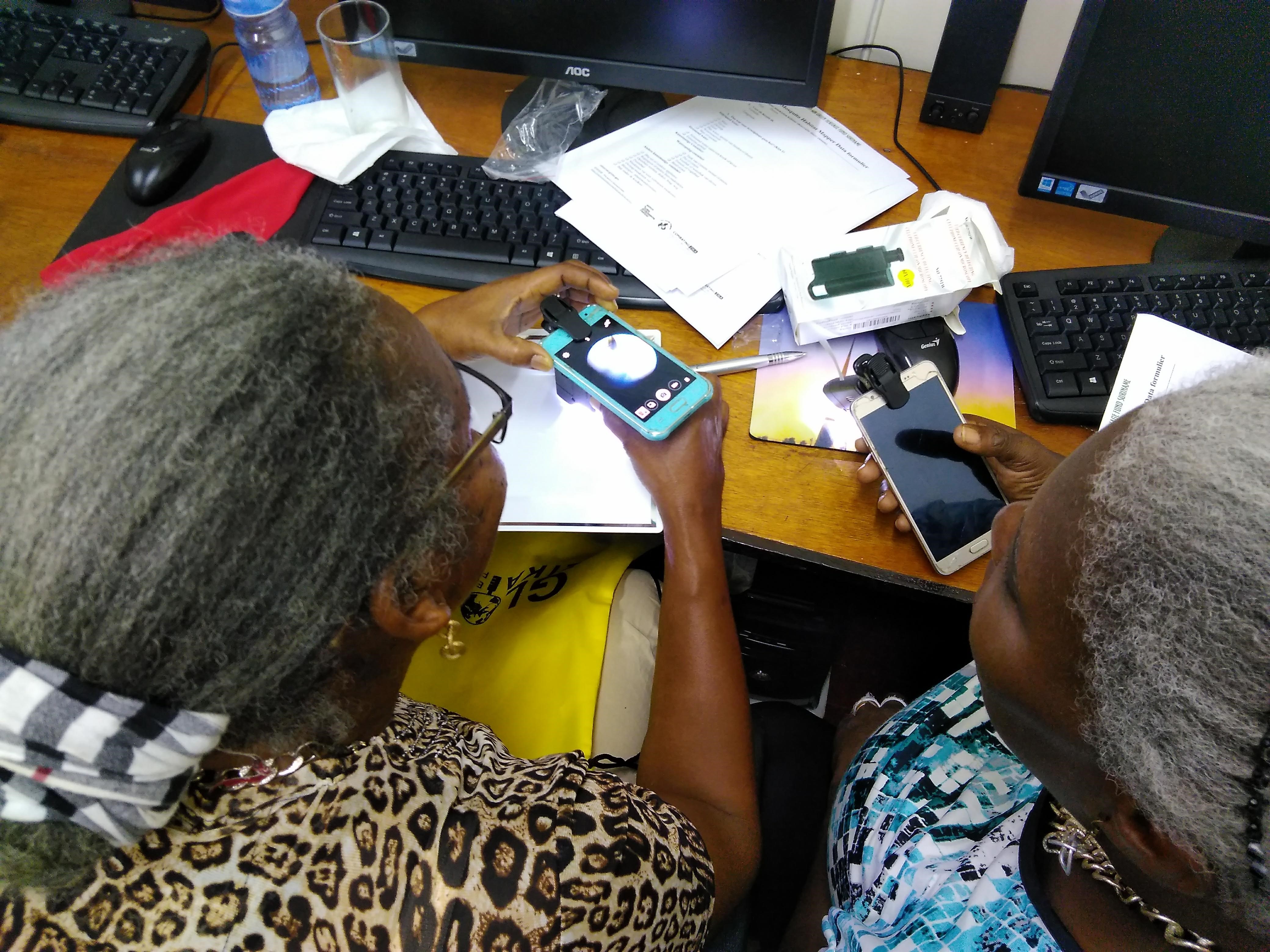 Participants at a GLOBE Zika Education and Prevention Project CMT