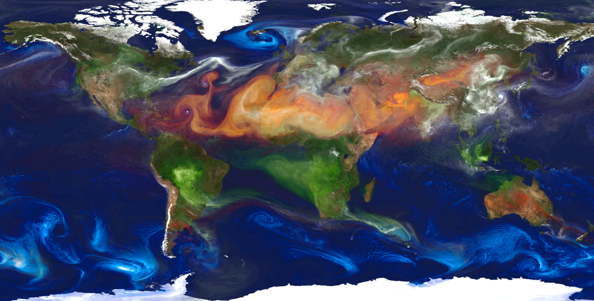 graphic of aerosols 