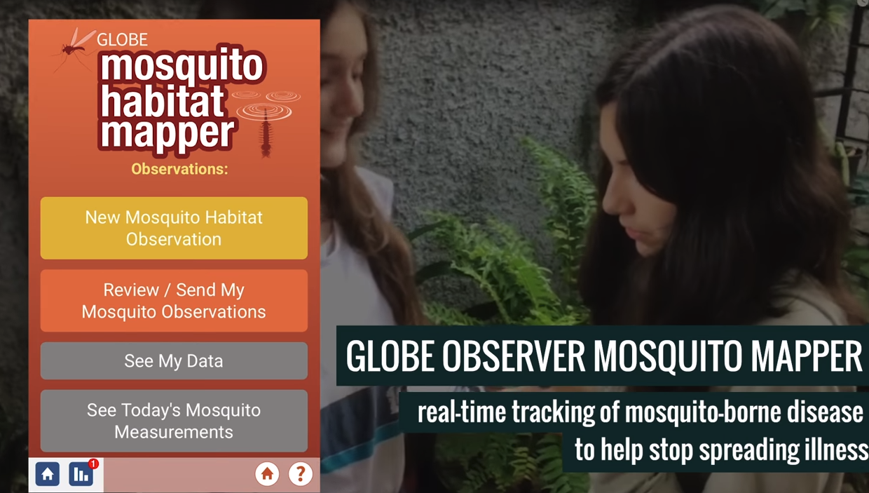 GLOBE Observer Mosquito Habitat Mapper