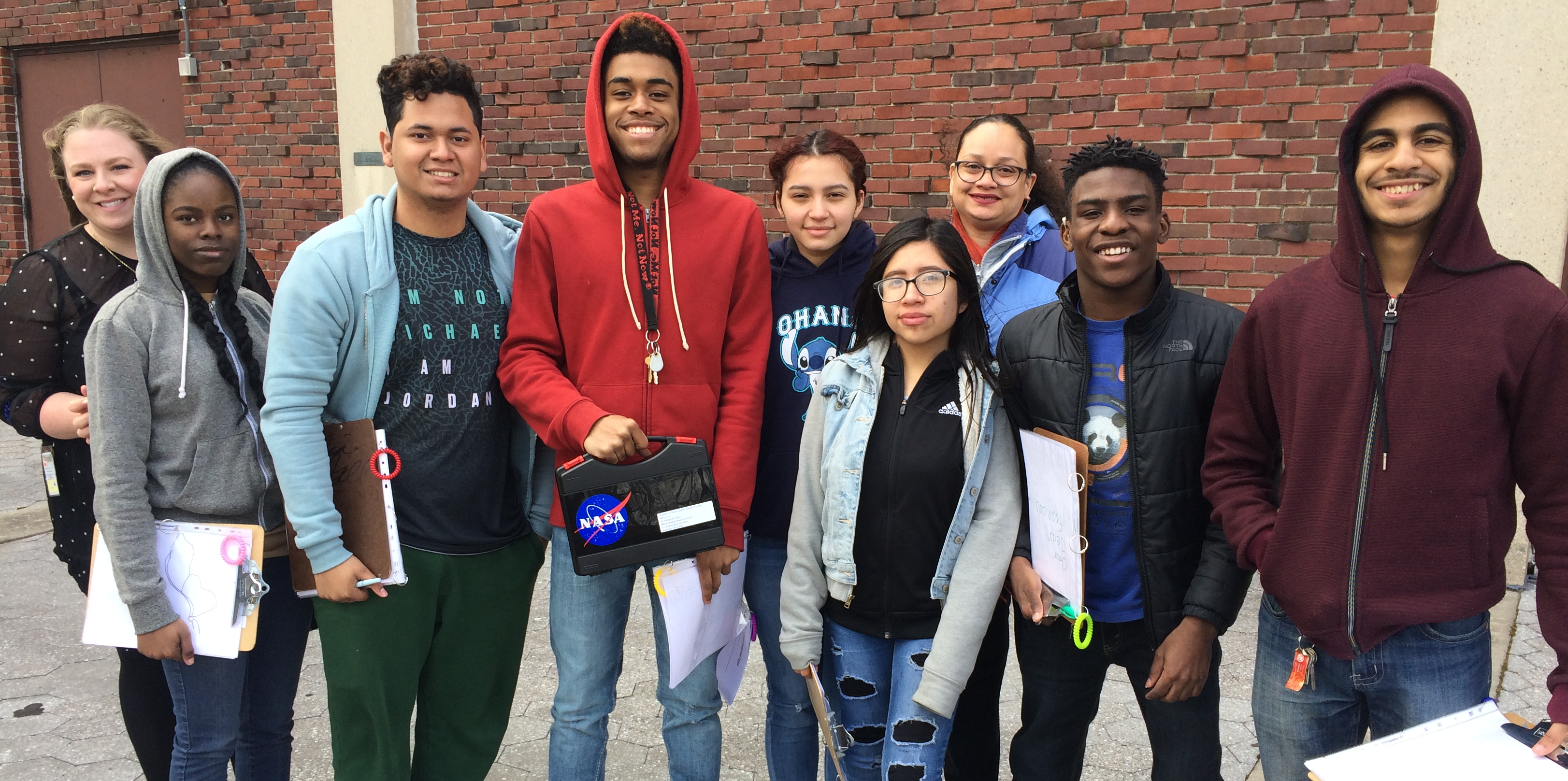 Photo of students at Lexington School for the Deaf