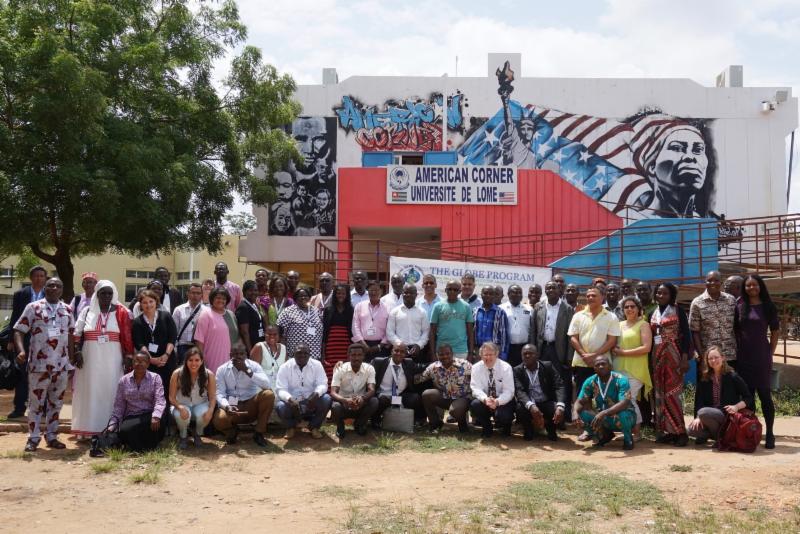 Participants at the RMT in Lomé, Togo.