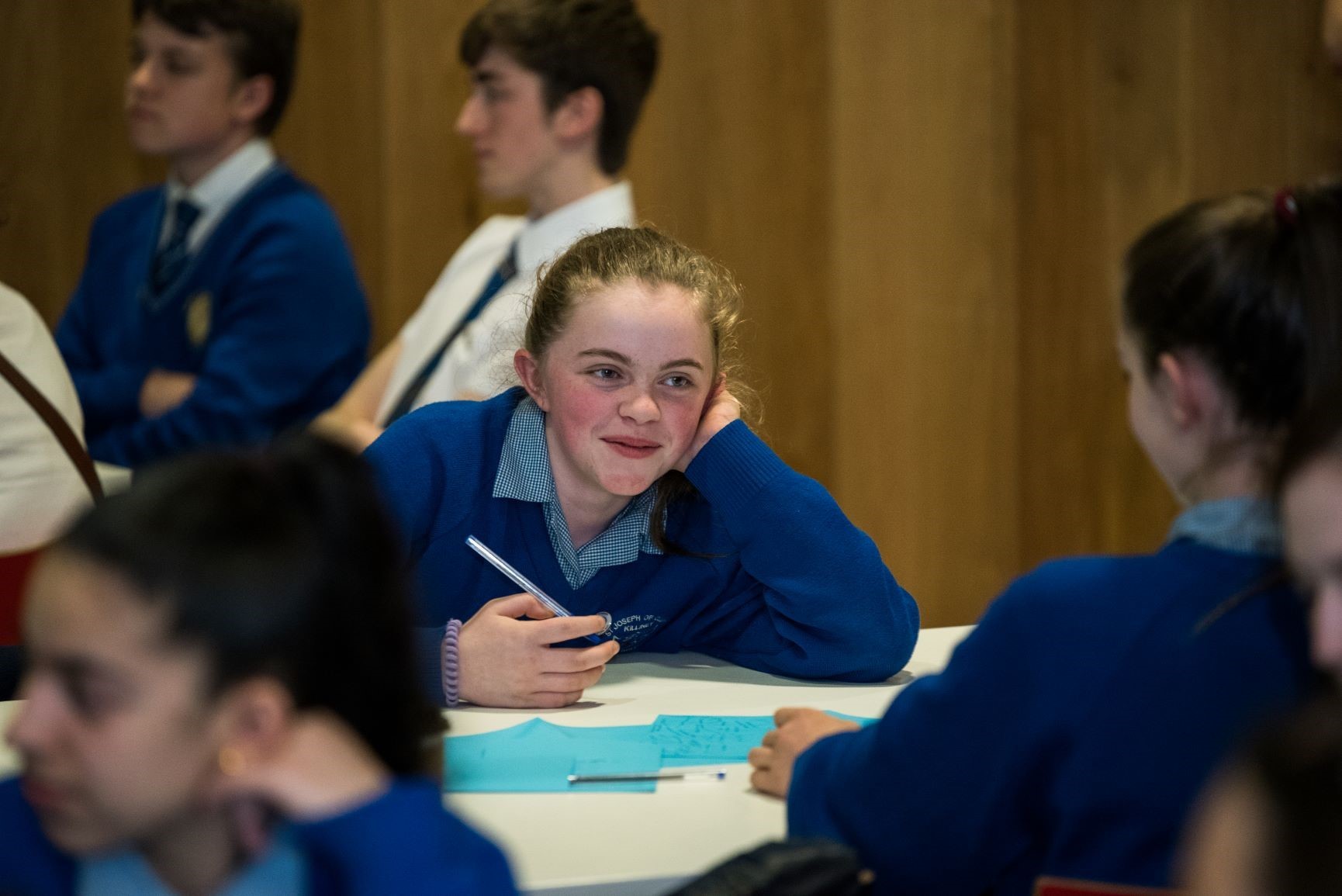 Irish student participating in Air Quality Campaign