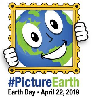 NASA's "Picture Earth" graphic (the Earth inside a frame)