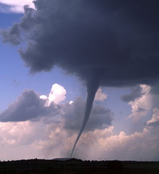 Photo of a tornado