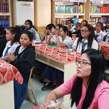 Group shot of students.