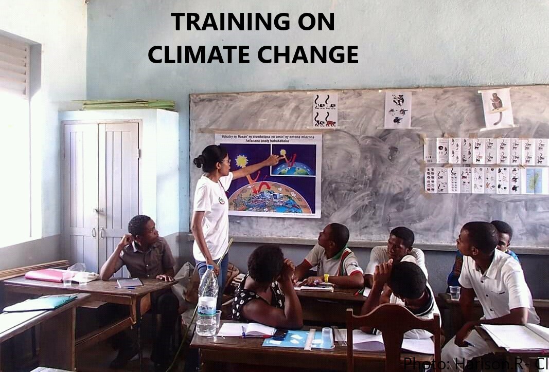 Participants at training event in Madagascar.