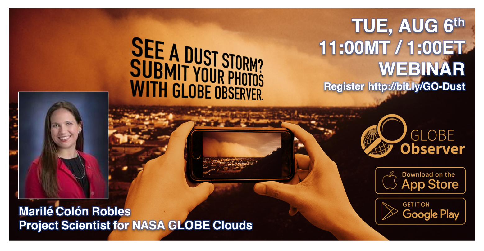 GO Dust Storm Webinar shareable