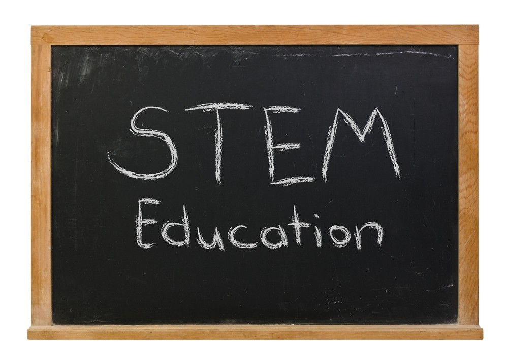 Graphic that reads, "STEM Education"