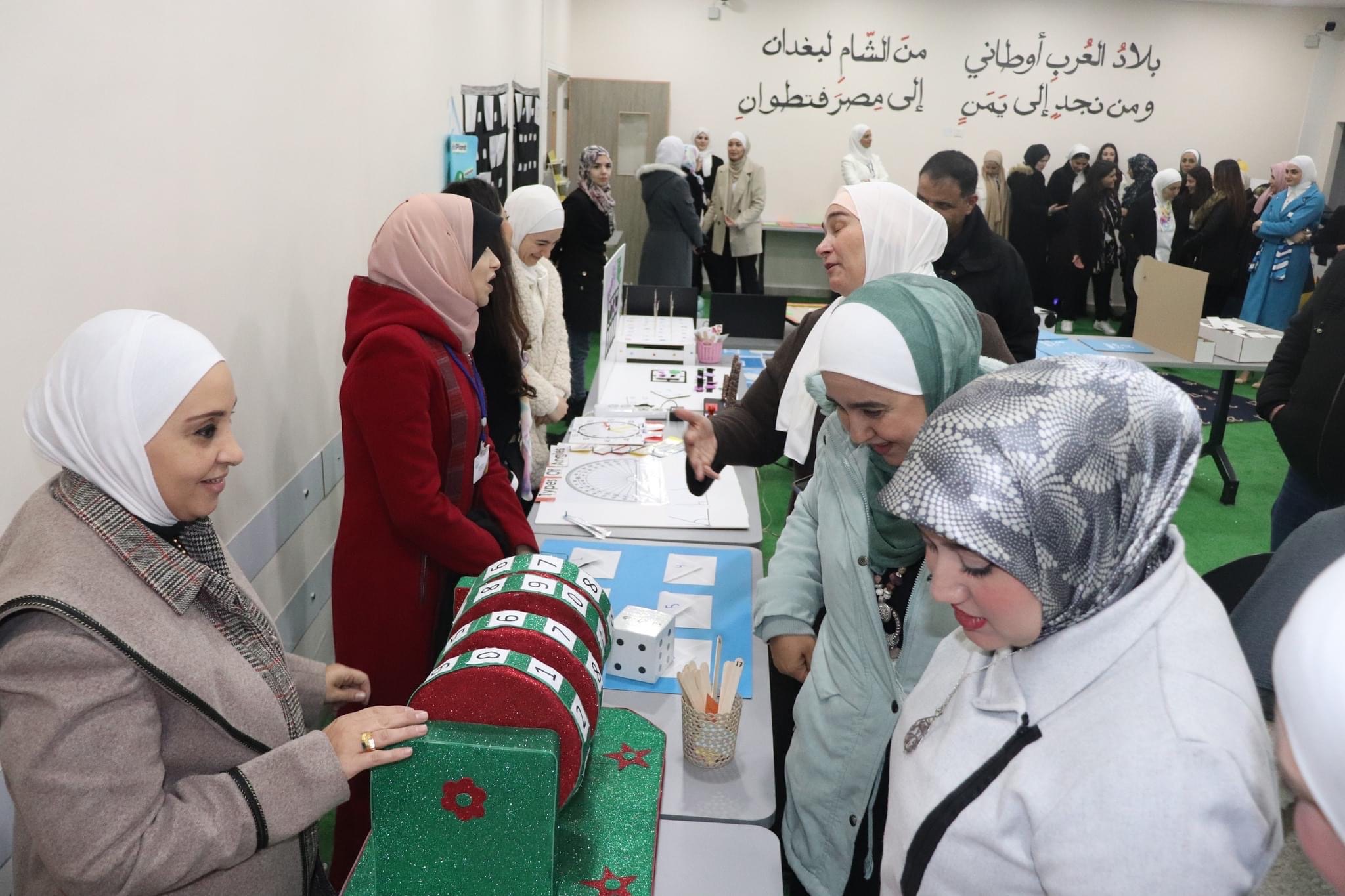 Coordinators from the Prime Ministry of Education during general tour of the exhibition
