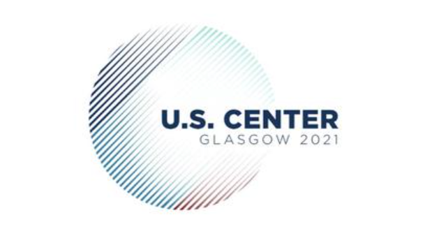 The U.S. Center Glasgow 2021 (COP26) logo