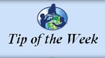 GLOBE's Tip of the Week Icon, which reads 