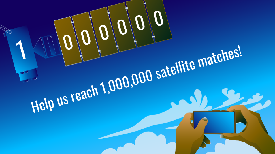 Help GLOBE Reach “Match to a Million: The GLOBE Program’s Countdown to a Million Satellite Matches”
