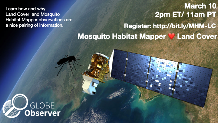 GLOBE Mission Mosquito 10 March webinar shareable