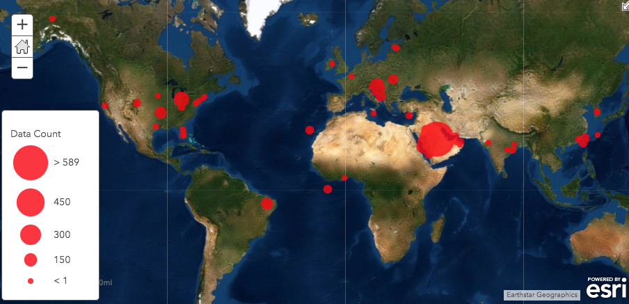 December 2019 UHIE-Surface Temperature Field Campaign map graphic