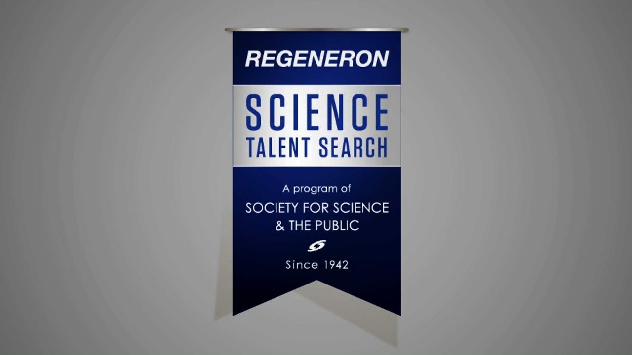 2021 Regeneron Science Talent Search Banner