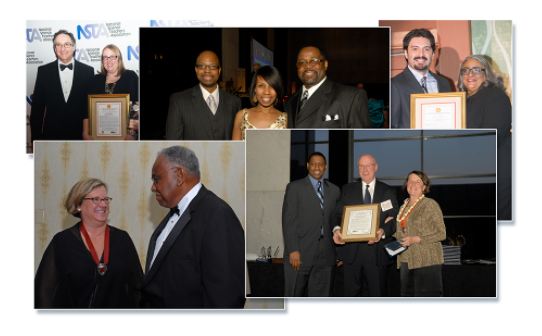 Photo of NSTA award recipients