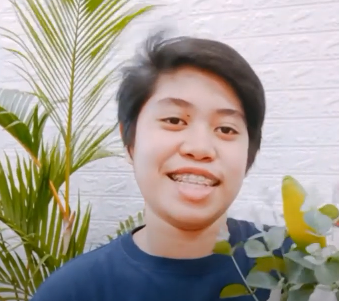 Photo of GLOBE student vlogger