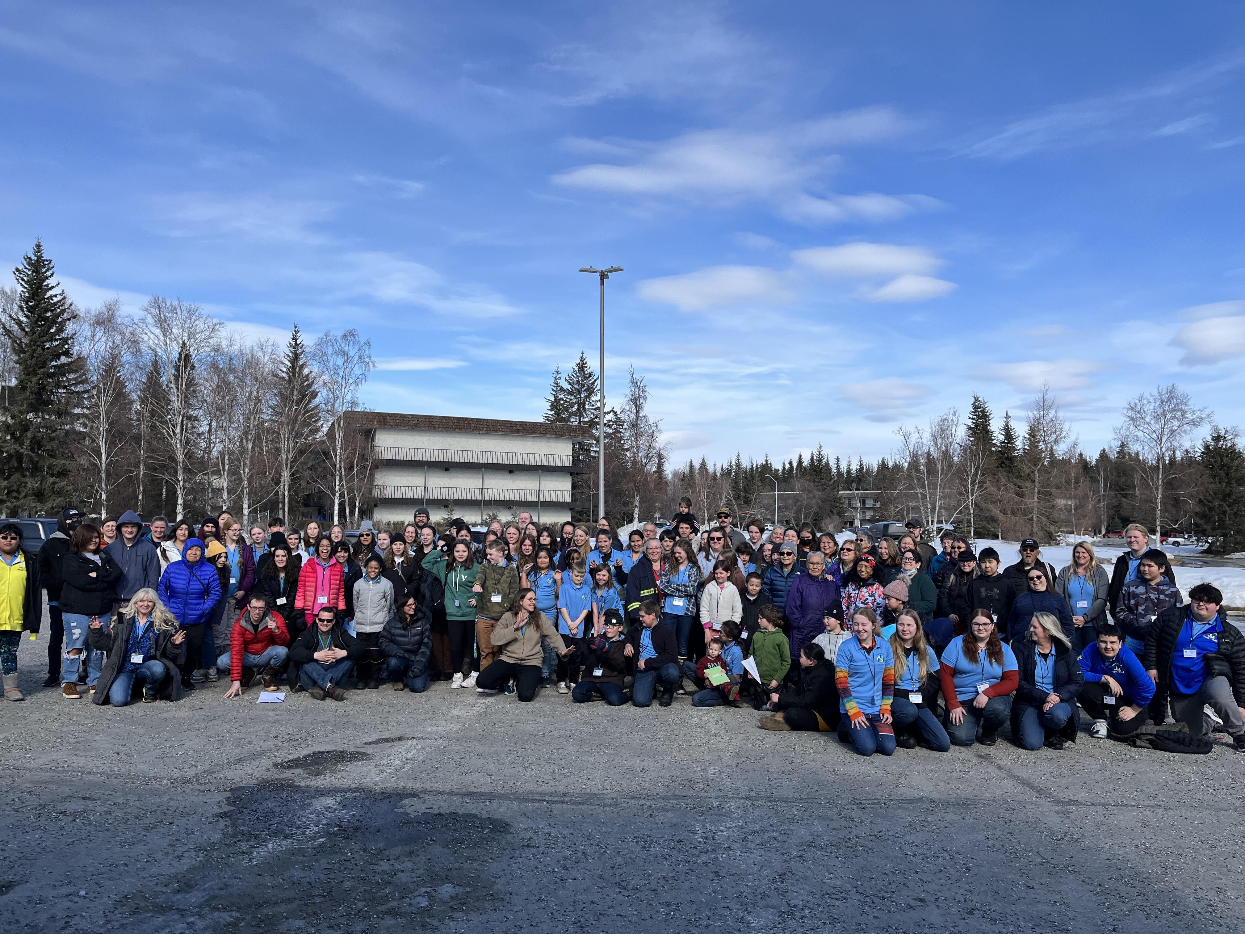 Participants at the 2023 Northwest Regional GLOBE Student Research Symposium, photo by Katie Spellman