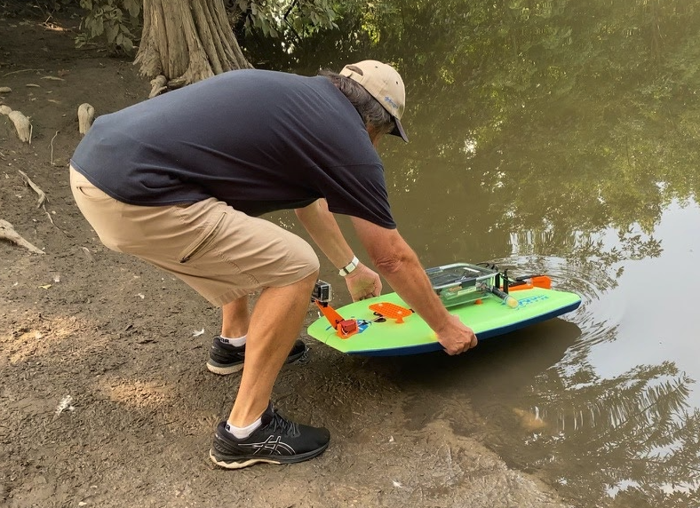 Launching an AquaROVER