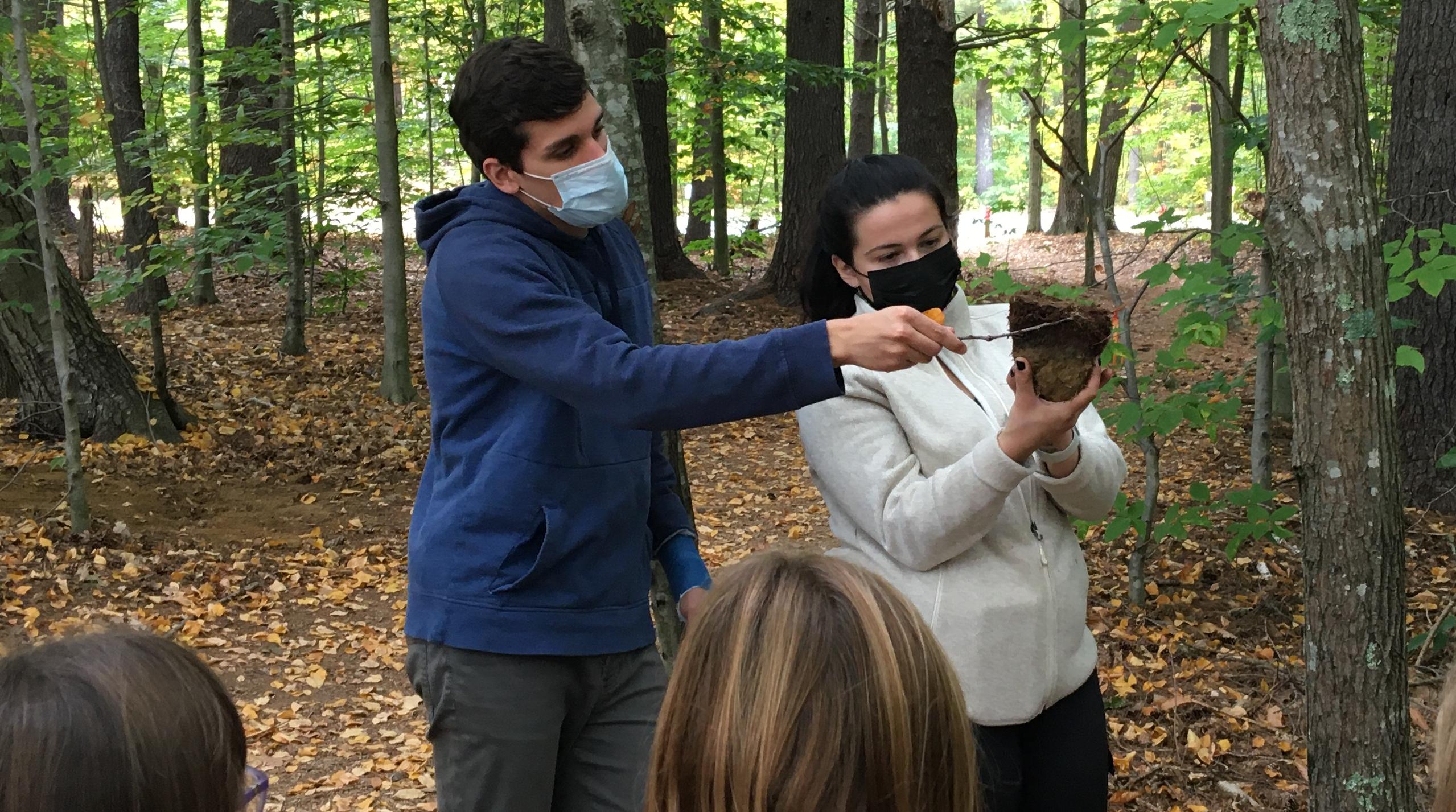 Nate and Joy teach about soils