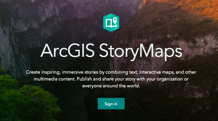 ArcGIS StoryMaps logo