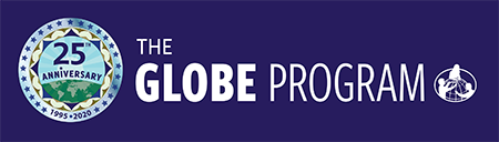 GLOBE 25 year banner