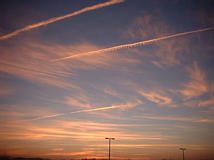 Contrails and Cirrus clouds