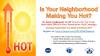 Is your neighborhood making you hot?