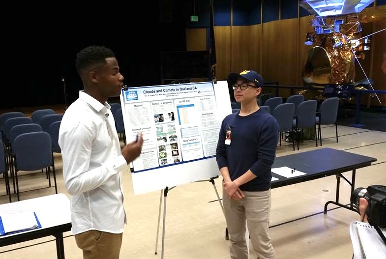 Students at the 2016 Pacific Science Fair 