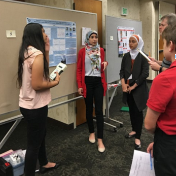 Students present at the Midwest SRS